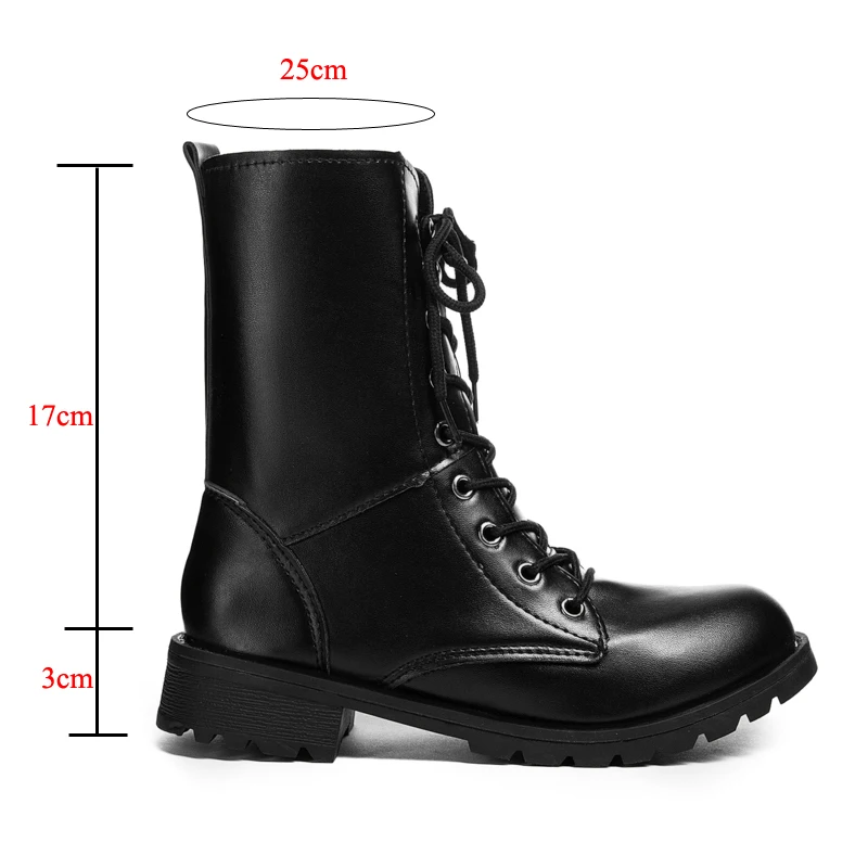 Femmes Peluche Bas Rond Grapara forme Carrés Talons Bottes Bout Dames Moto En Cheville Plate Pour 2018 Noir Lacent b7gIyvYf6m