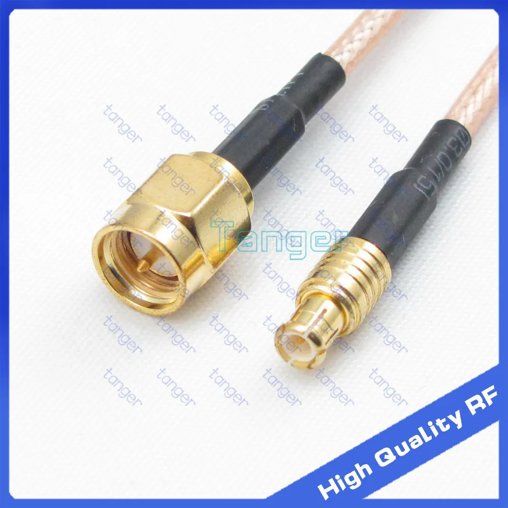 

High Quality MCX male to SMA male plug RF straight connector with 20cm 8in RG316 RG-316 RF Coaxial Pigtail Jumper Low Loss cable