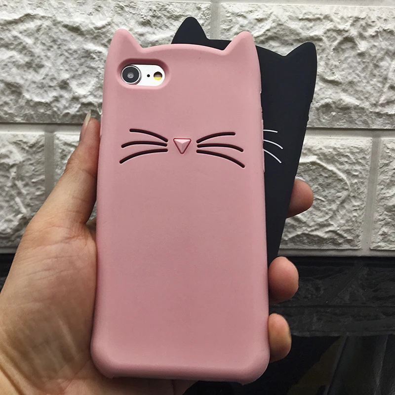 Shockproof Anti-Knock 3D Cat Dog Unicorn Silicone Cases for iPhone 7 Luxury TPU Case for iPhone 7 Plus Case Original Protective (18)