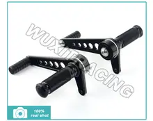 Universal CNC Billet Alu Rearsets Rear Set Footpegs Foot Peg For HONDA CX 500 GB 500 XS 750 78” 79” 80” 81”