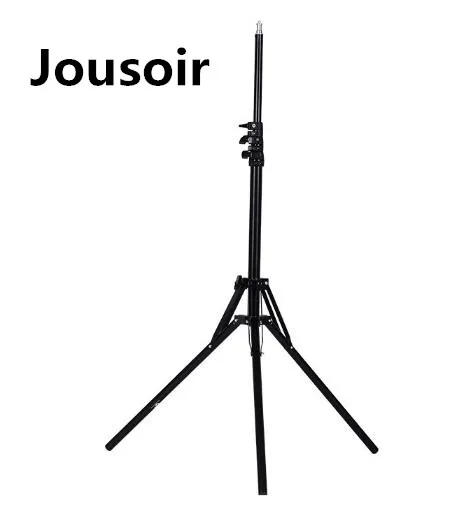 Light weight portable light standing tripod 1/4 Screw for Ring led lamp Studio LED continue lightin