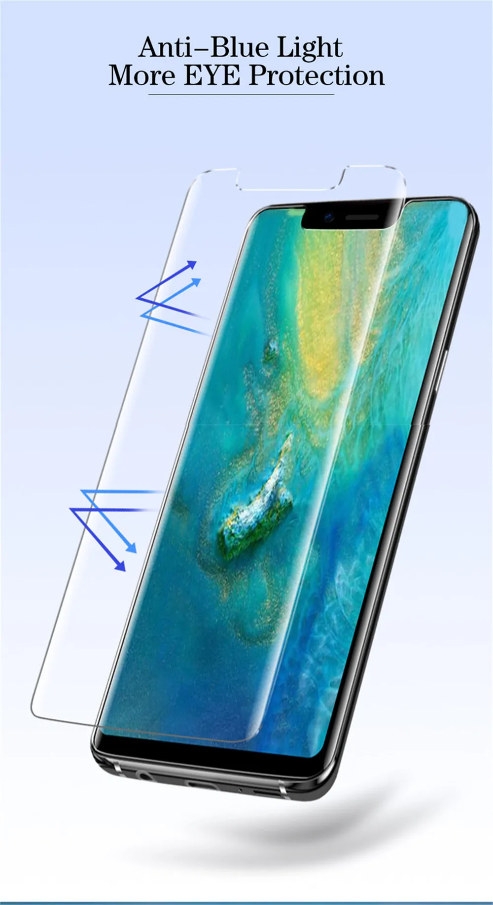 УФ полный клей нано жидкость для samsung S10 S9 S8 Plus Note 8 9 закаленное стекло прозрачная защитная пленка для Galaxy S10 E S7 Edge