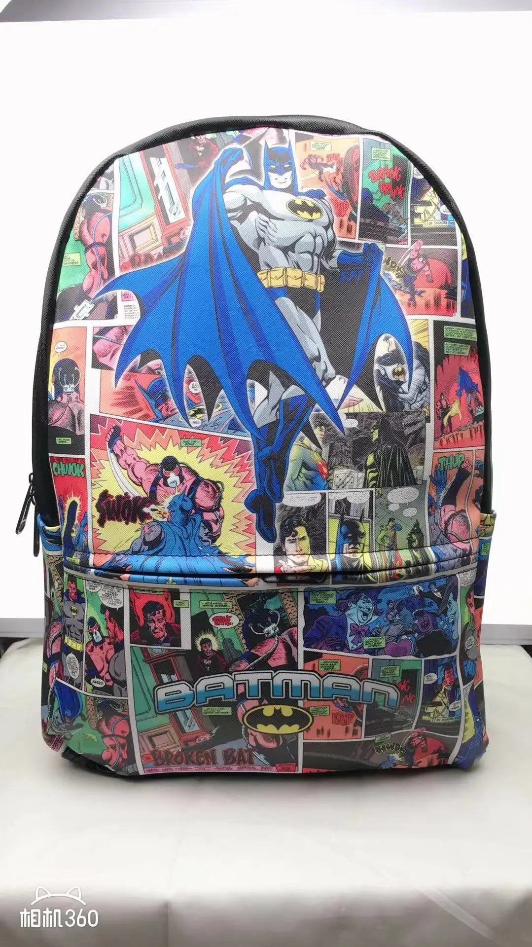 Горячая Marvel DC супергерой школьная сумка из искусственной кожи аниме студенческий рюкзак для путешествий дети креативный подарок школьный мужские модные рюкзаки - Цвет: 8