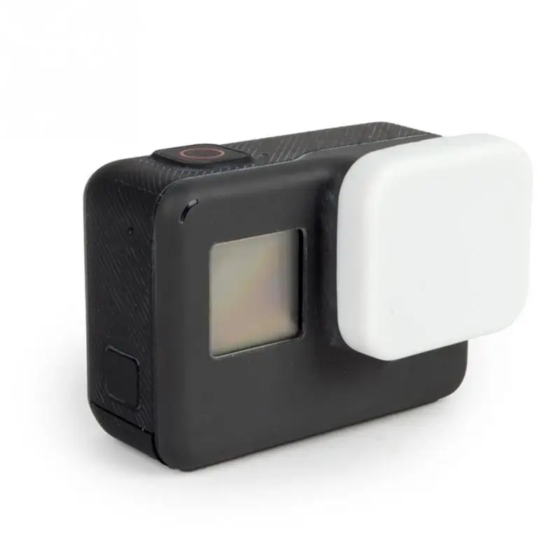 Крышка объектива для Gopro Hero5/6 мягкий силиконовый пылезащитный устойчивый к царапинам колпачок цвета мягкий силиконовый защитный#2