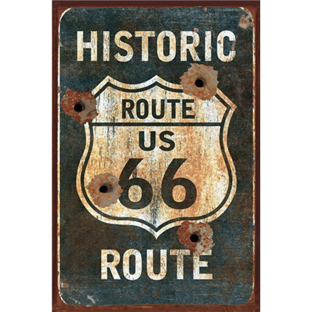 

Historic Metal Sign Bar Wall Decoration Tin Sign Vintage Metal Poster Home Decor Painting Plaques Q001(340) 30x20cm