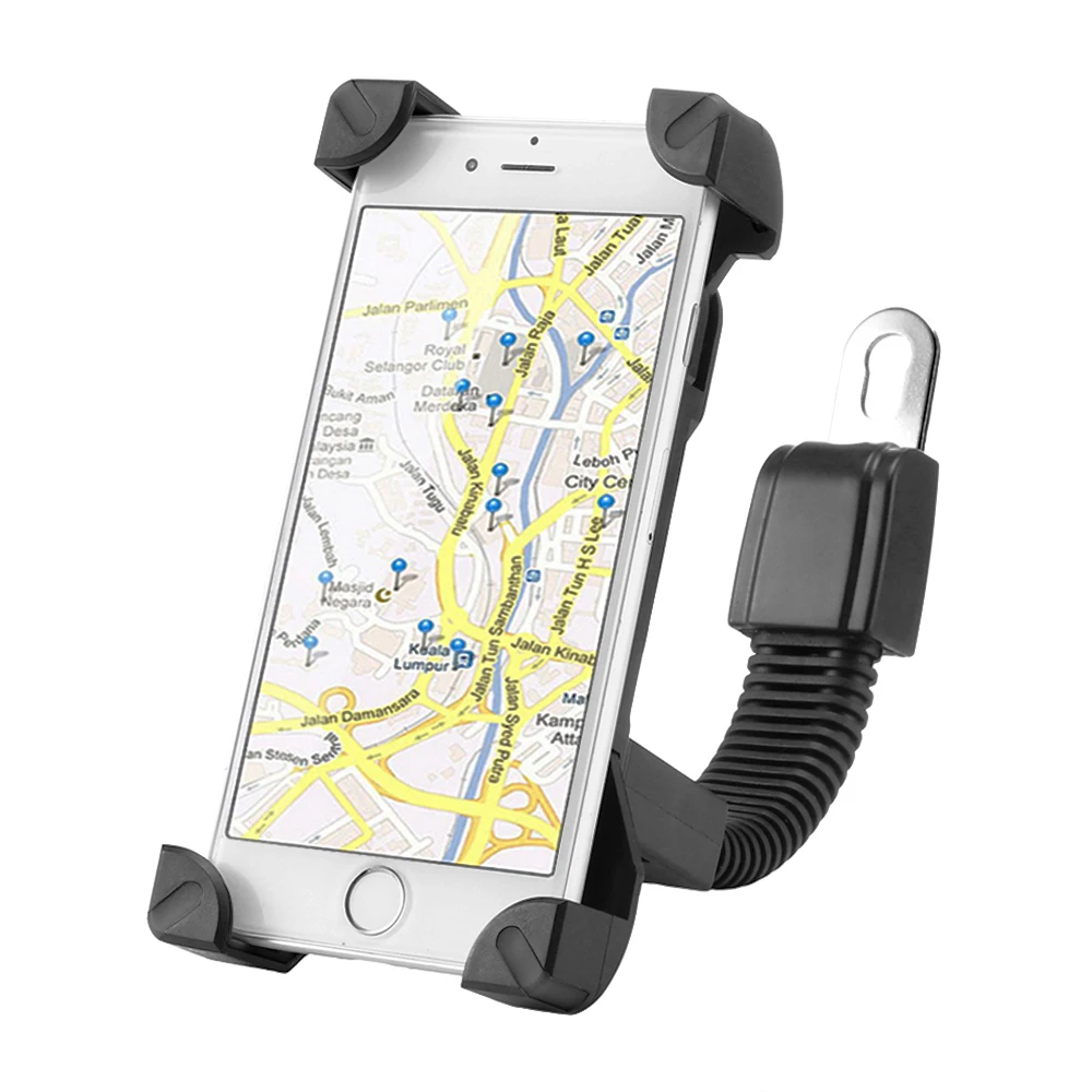 

Motorcycle Mobile Phone Holder Rearview Mirror Car Holder Mount Phone Stand Bracket for Motorcycle Electric Car Scooter