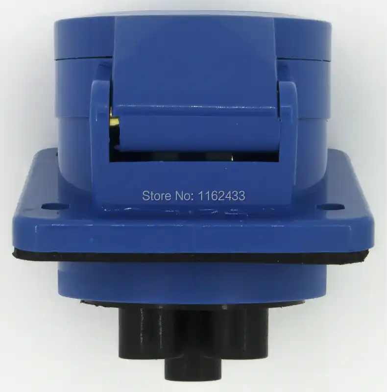 16A 2P E 3 pin 220 240V IP44 413 однофазный splashproof промышленная Монтажная розетка|socket|socket head cap