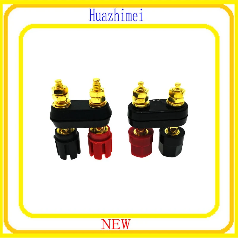 

1PCS Dual Banana Female Jack Terminal Binding Panel Post Mount Connector Splice
