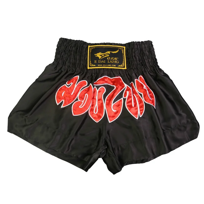 Top Quality Sanda Shorts Wushu Muay Thai Boxeo MMA Clothes Taekwondo ...