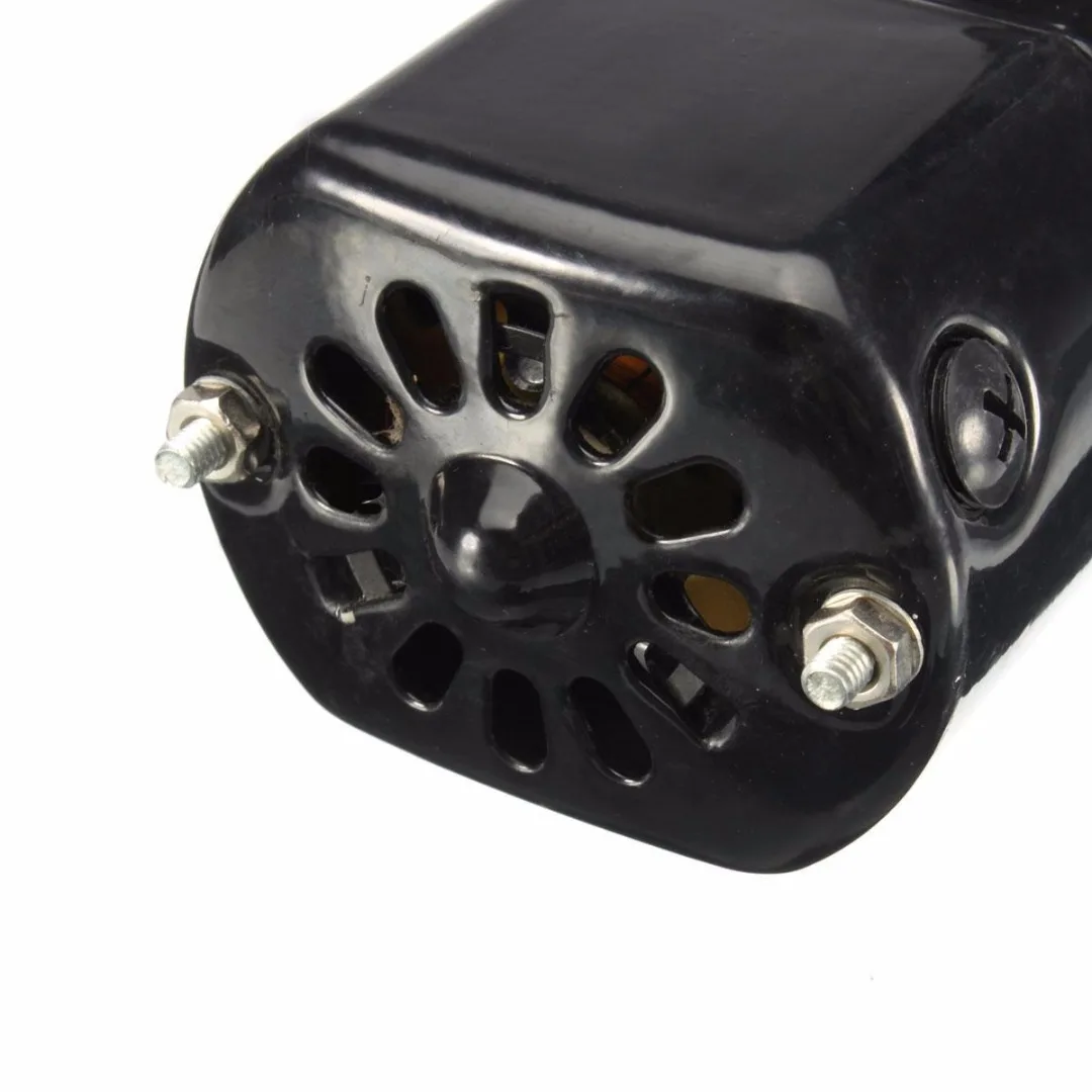 220V 100W Universal Home Sewing Machine Motor Foot Pedal Controller Black 6000rmp