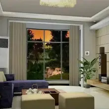 Моторизованная драпировка умный дом шторы KT52S