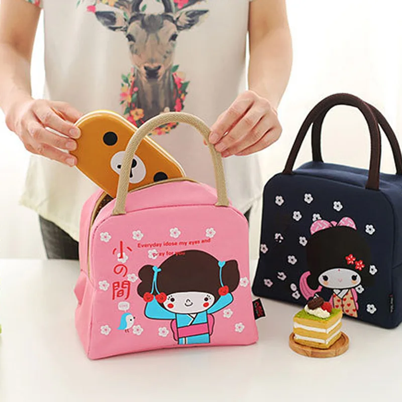 Baby Cute Insulation Bags Feeding Milk Bottle Warmer Japan Anime Mini Mummy Portable Food Breast Milk Kettle Thermal Tote BB5029 (6)