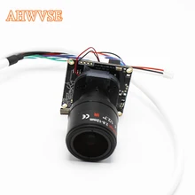 High Resolution H.264 1080P 720P 960P 25fps CCTV IP camera module board 2.8-12mm Lens with LAN cable ONVIF P2P