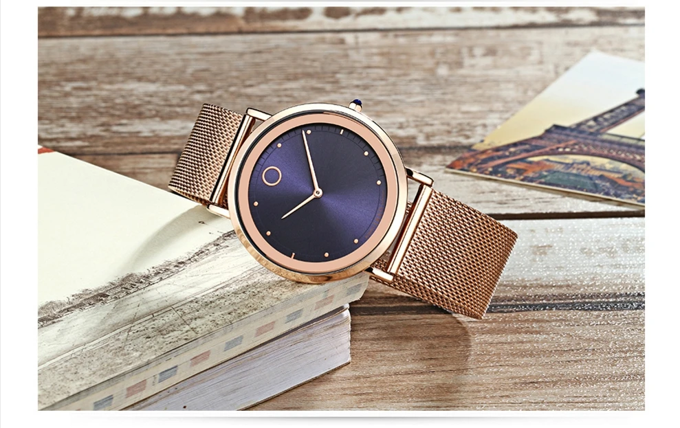IBSO Fashion Simple Style Ultra Thin Bracelet Watches 4