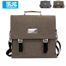 ROSWHEEL Retro Cycling Bike Bicycle Rear Rack Bag Shoulder 14L Waterproof Handbag 2 Style