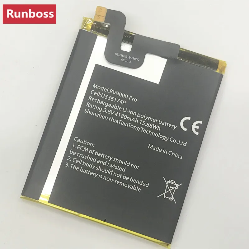 

Runboss Original Quality Battery U536174P 4180mAh for Blackview BV9000 / BV9000 Pro