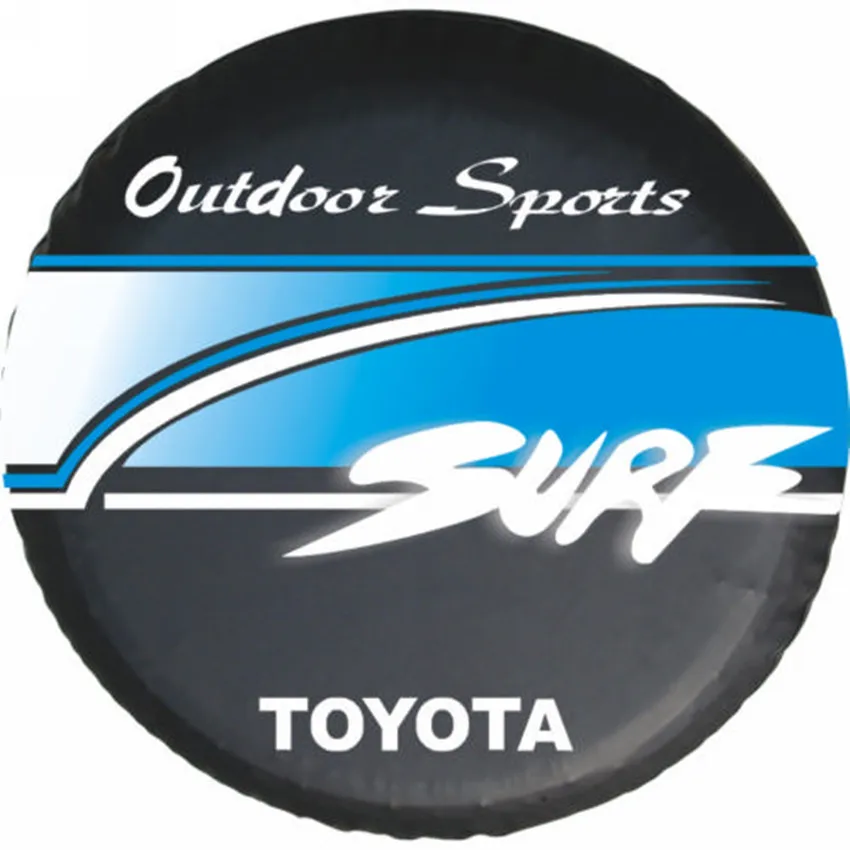Alibaba express Factory sale PU 4WD spare tire cover For Toyota