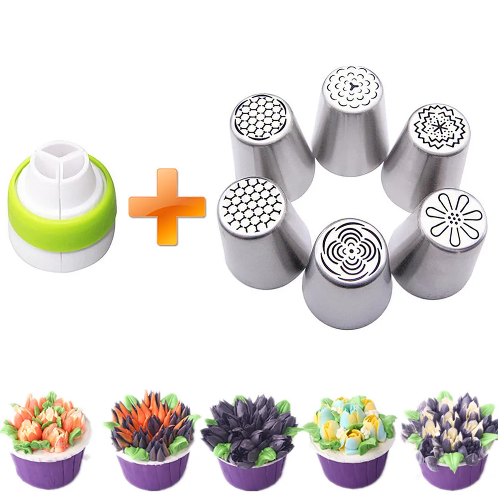 Aliexpress Buy 7 PCS Size Icing Nozzle