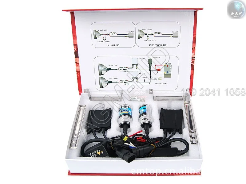 

Hid single lamp xenon lamp factory wholesale direct supply xenon lamp set dikale single light high beam low beam light