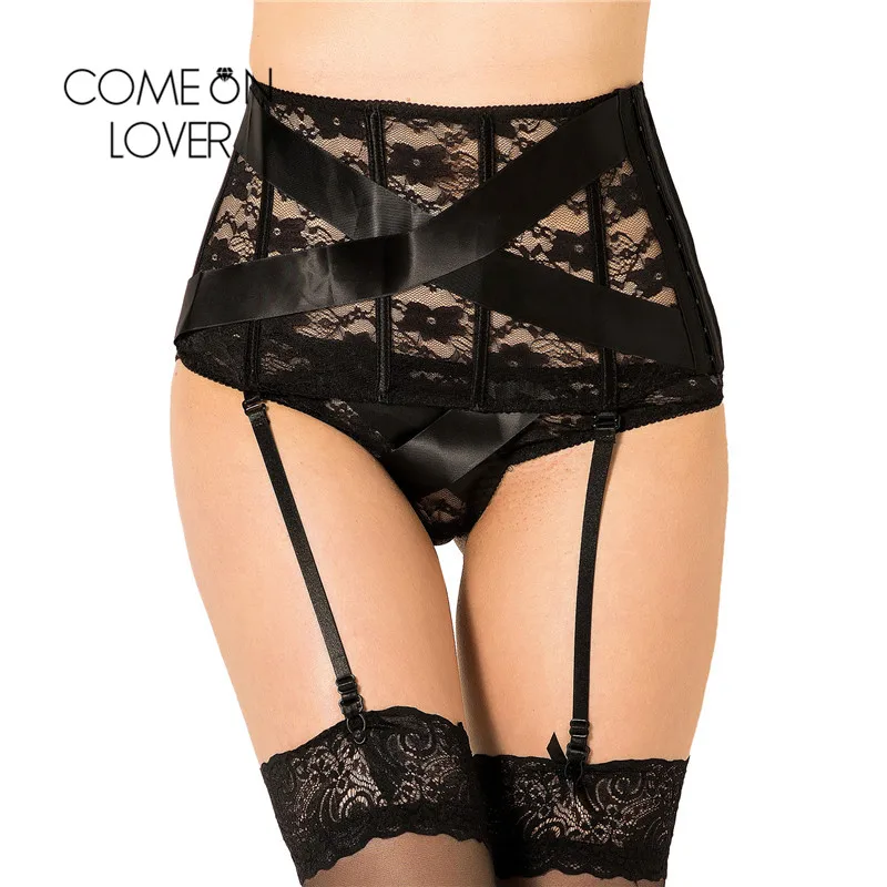 

Comeonlover Sexy XXXL Garter Panties With Bow And Lace Women Panties Super Deal 6 Styles Panties For Women Wedding Garter PI508