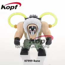 20 шт. KF999 Супер Герои Большие размеры фигурки Мстители Бэтмен фильм бане Colossus Тор Халк строительные блоки игрушки для детей