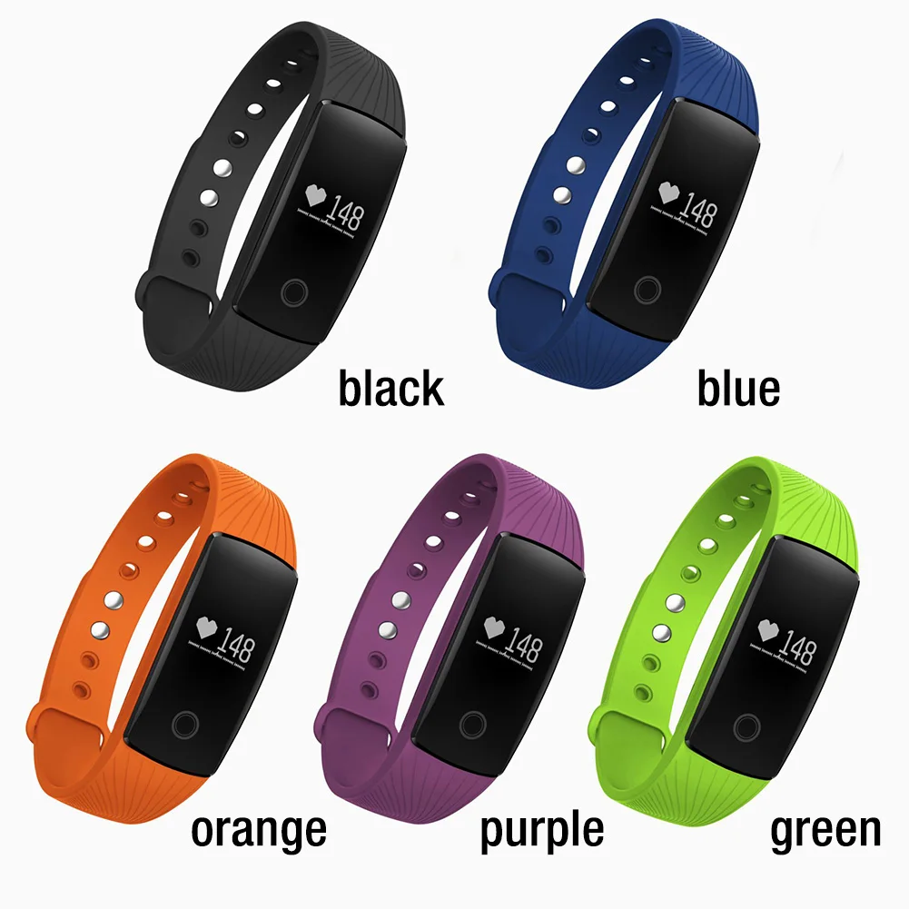 Fitbit ID107 Bluetooth Heart Rate Monitor Smart Band Bracelet Bangle