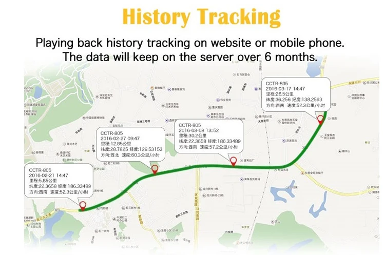 3G gps трекер Водонепроницаемый портативный CCTR-800G с сильным магнитом батарея длительного времени(6000 мАч) срок службы платформенная плата за обслуживание