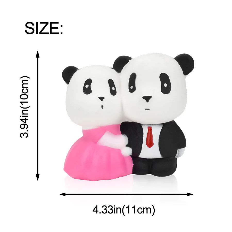 Милые антистресс в виде панды игрушки животные Джамбо медленно расправляющиеся мягкие игрушки антистресс отскок обучающая игрушка для ребенка подарок вечерние украшения дома