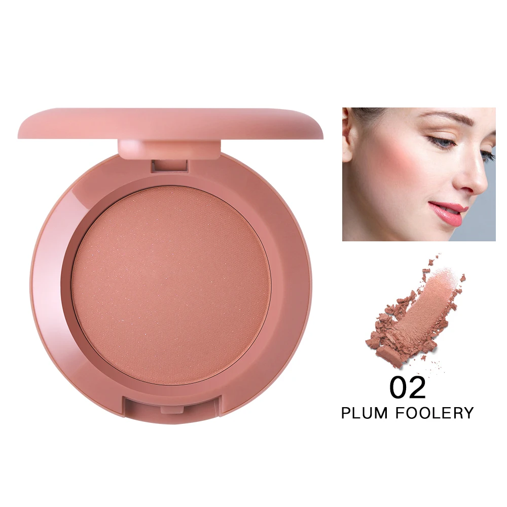 12 цветов Miss Rose Blush Palette Peach Cheek Shimmer Matte Bronzer Singel Румяна для лица Косметика для контурирования макияж пудра