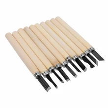 NICEYARD 10 шт./компл. зубило резьба по дереву ручная нож инструмент DIY ручной инструмент детальный ручной инструмент для работы по дереву