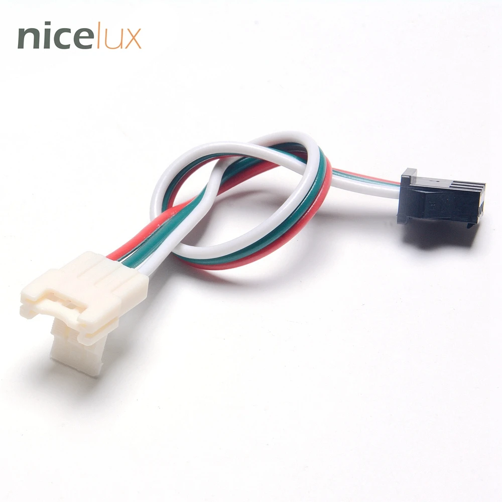

10pcs 0.5ft 15cm Connector Cable for IP20 WS2812 Digital Smart LED Pixel Strip Module Light with JST Connector WS2812B Connector