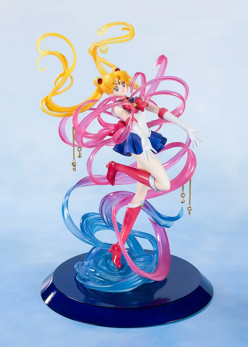 

23cm Sailor Moon Crystal Anime Tsukino Usagi Pretty Guardian Ver Model PVC Figuarts Zero Action Figure Collectible Doll NN5