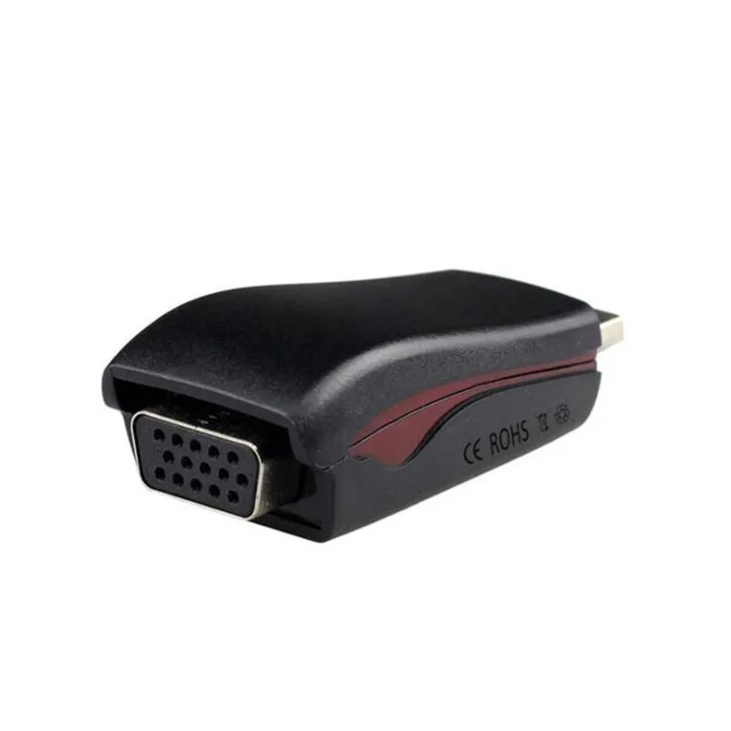 HDMI к VGA разъем мини HDTV 1080P адаптер конвертер HDCP папа Женский с аудио USB кабель|converter