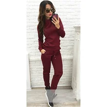 Women Two Piece Set Top and Pants Winter Outfits Women O Neck Drawstring Business Casual Women Outfits Plus Size Two Piece Set