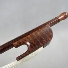 Сильный Барокко snakewood 4/4 виолончель лук, snakewood лягушка#5276