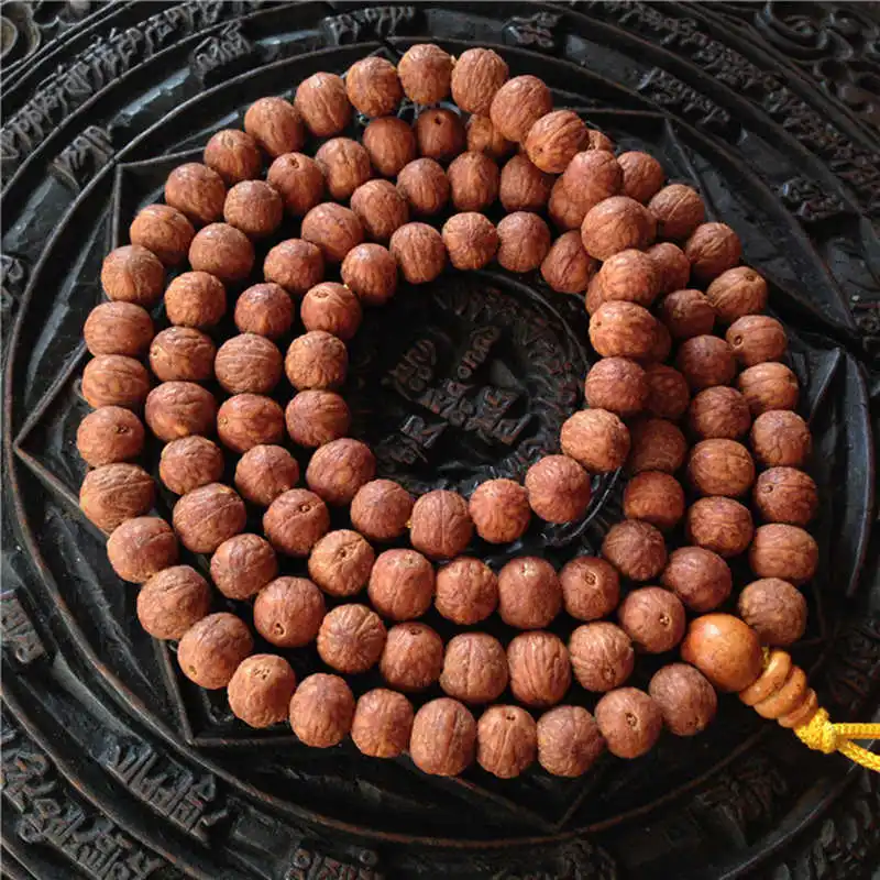 

BRO648 Tibetan Buddhist 108 beads Meditation Prayer Malas Nepal Tiny Eye Bodhi Seeds Bracelets Free Shipping jujube