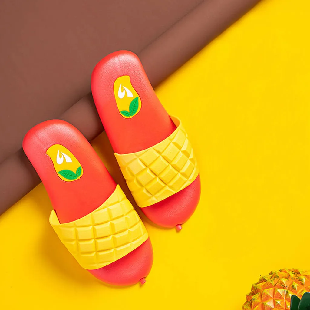 Детские тапочки; удобные модные новые летние тапочки с круглым носком; pantuflas; детская обувь; sapatinho de bebes Zapatos