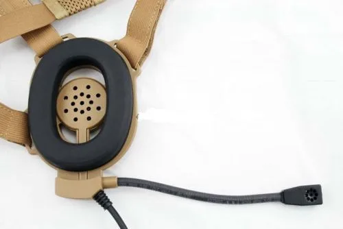 Elemento Airsoft Paintball Caça Tático Bowman Evo Iii Headset z 029 Z-t 6 Esporte e Lazer