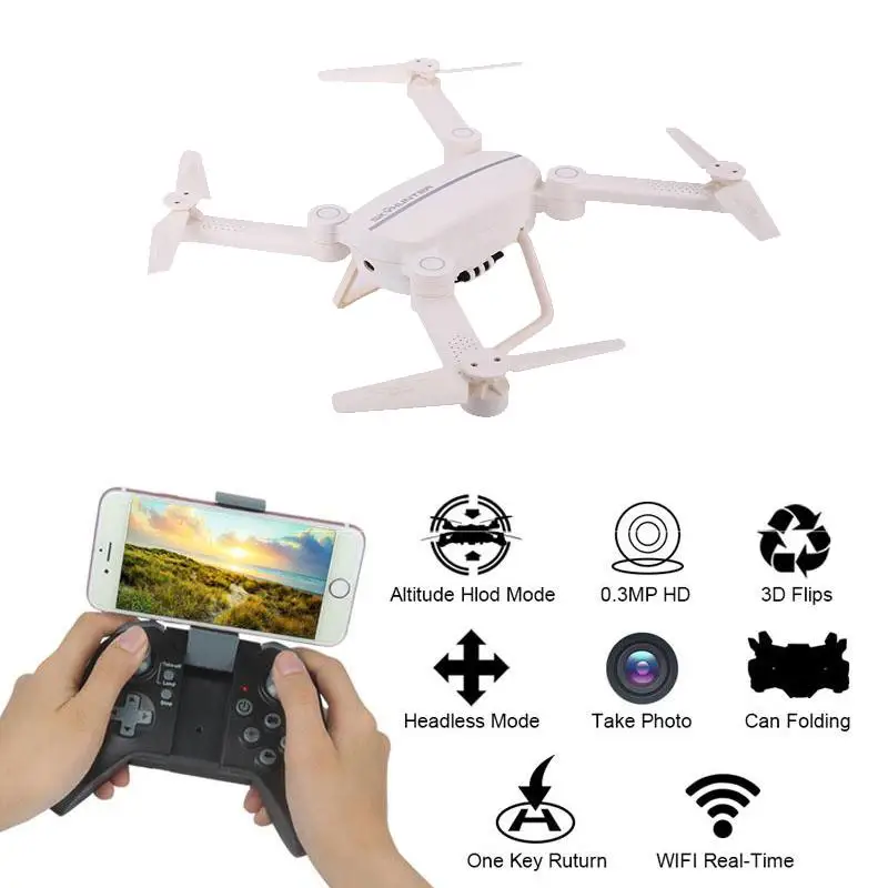 

Mini Drone RC Quadcopter Quadcopter Aerial Camera WIFI Drone Night Sight Remote Controll Folding Helicopter Aircraft Drone