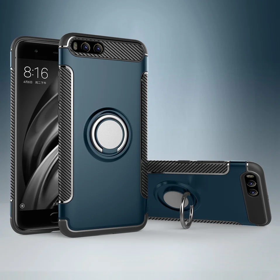REAOOM Finger Ring Stand Case for Xiaomi Mi6 Magnetic Car Holder Phone Cover for Xiaomi Mi8 SE Mi 6X A1 Mix 2 2S Mi Note 3 Coque (9)