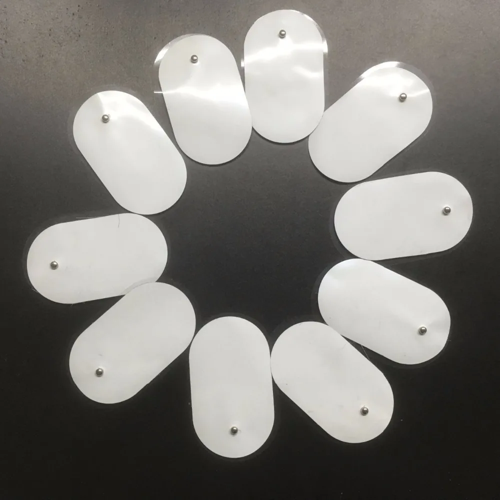 

Free Shipping 30pcs or 50pcs/lot TENS EMS Self Adhesive Electrode pads Acupuncture Slimming Massager for Digital Therapy Machine