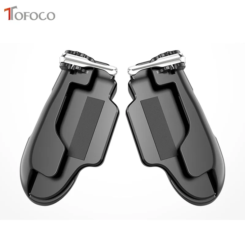 For PUBG Mobile Phone Control Gamepad Trigger Fire Button Aim L1R1 Shooter Controller For Ipad IOS