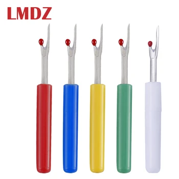 

LMDZ Seam Ripper Cross Stitch Sewing Tools Sharp Stitches Removed Tool Safe Plastic Handle Craft Thread Cutter