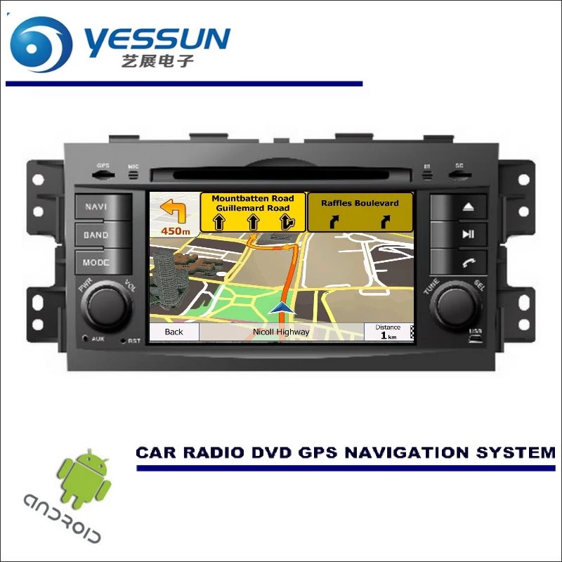 Perfect YESSUN Wince / Android Car Multimedia Navigation For Kia Mohave / Borrego 2008~2016 CD DVD GPS Player Navi Radio Stereo Screen 2