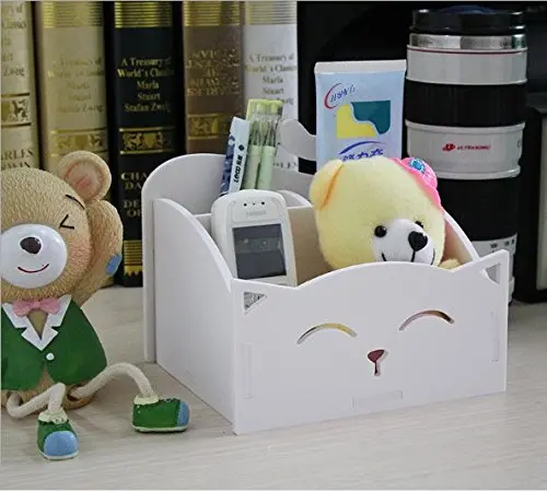 Aliexpress White Diy Cute Pvc Cat Desktop Organizer Home White Diy Cute Pvc Cat Desktop Organizer Home Office Supplies Storage Holder Decor For Pen