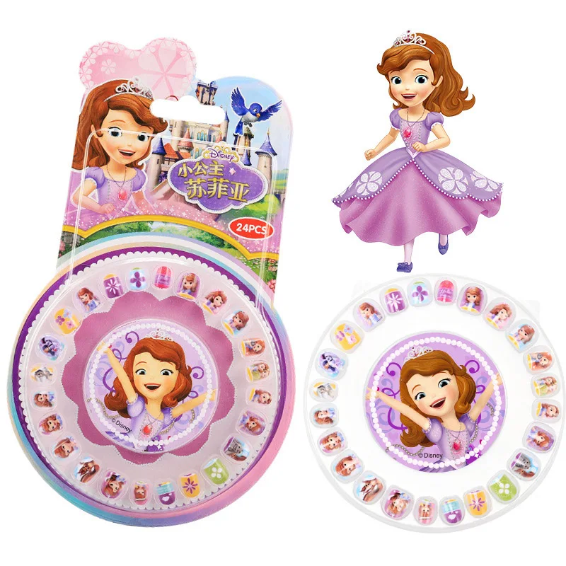 Disney Pretend Play Nail Stickers Toys Frozen Sofia Nail Sticker Girl Decals Cartoon Sliders For Nail Girl Manicure Toy Gifts Disney Pretend Play Nail Stickers Toys Frozen Sofia Nail Sticker Girl Decals Cartoon Sliders For Nail Girl Manicure Toy Gifts