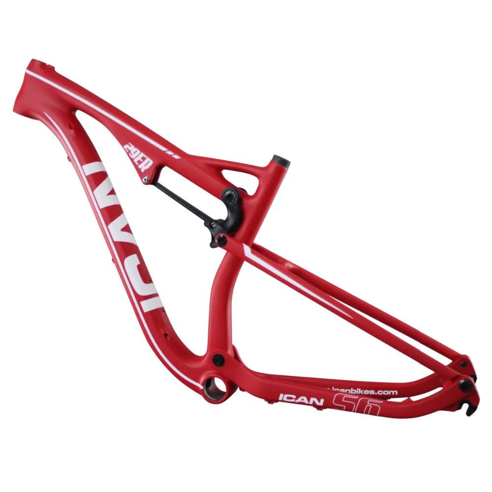 Top ICAN white logo 29er dual carbon frame suspension carbon mtb frames 17.5 inch available promotion price 11 Top ICAN white logo 29er dual carbon frame suspension carbon mtb frames 17.5 inch available promotion price 11