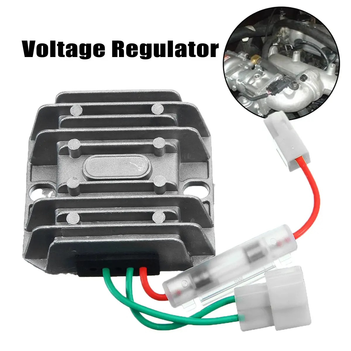 1Pcs Engine Voltage Regulator AVR Rectifier For HDY3000LX HDY5000LXB