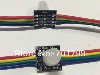 

100pcs DC12V 12mm WS2821A DMX512 LED pixel node;IP33,non-waterproof