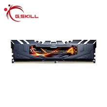 G. SKILL Ripjaws 4 серия 8 Гб 2400 МГц Настольный DDR4 ram черный ram S для ПК настольный компьютер DDR4 память intel 15-15-15-35